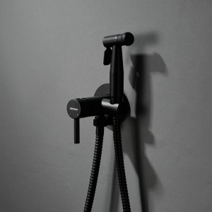 Bidet cu dus GRIFEMA G154, negru, din otel inoxidabil, instalare usoara - Img 5