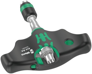 Bit holder Wera 05023461001 cu functie de ratchet, 14, 45 mm, negru-verde