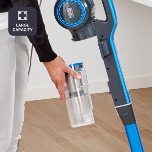 BLACK+DECKER Aspirator 3 in 1 | BXVMS600E | 600W | Aspiratoare portabile si stick | Lungime cablu 6m | Aspirator ciclonic fara sac | Filtre EPA | Albastru - Img 5