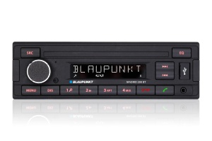 Blaupunkt Madrid 200 BT | Bluetooth, Tuner RDS, Difuzor, USB, Aux-In, 1-DIN, negru