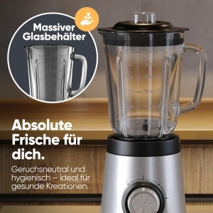 Blender Bomann UM 6084 CB, 700W, 1.5L, cu functie Ice Crush - Img 3