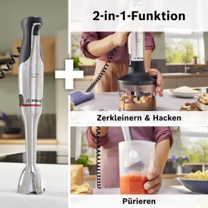 Blender Bosch ErgoMaster Serie 8 MSM8M930, 1500W, 6 lame inox, accesorii incluse - Img 3