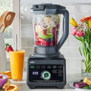 Blender Braun PowerBlend 9 JB9040BK 1600W 18 programe Negru - Img 3