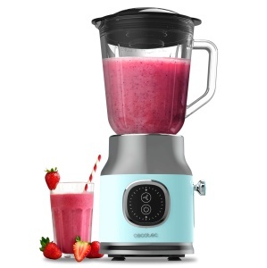 Blender Cecotec RetroTwist Blue, 800W, 1L, Design Vintage