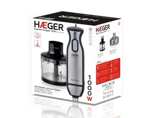 Blender HAEGER Extreme 1000 W cu Eje Desmontabil si Picadora Alimente - Img 4