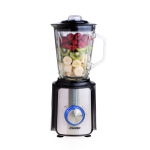 Blender Mesko MS4080, 1.5L, 1200W, Negru cu Accente din Inox - Img 5