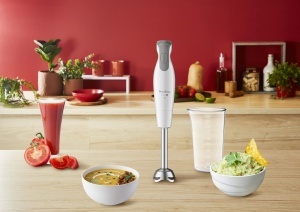 Blender Moulinex Dailychef DD5511, 600 W, 2 viteze, alb - Img 5