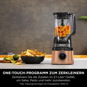 Blender multifunctional Ninja TB301EUCP 2-in-1 1200W NegruCupru tehnologie BlendSense - Img 3