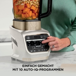 Blender Ninja Foodi HB150EUSTGD, 1.7L, 1000W, SticlaGold - Img 5