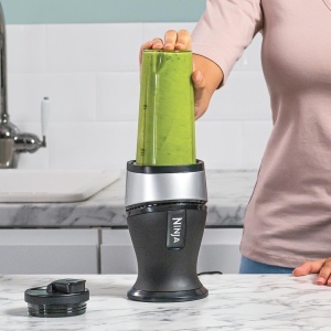 Blender Ninja QB3001UKS 700W, 2x 470ml, Compact, ArgintiuNegru - Img 5