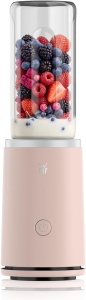 Blender WMF Mix Go Touch, 500 W, din plastic reciclat, culoare Pearl Blush