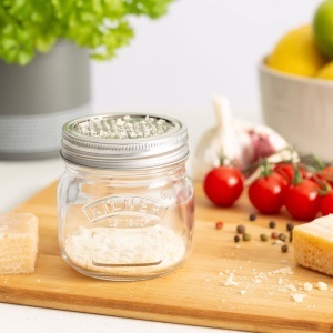 Borcan de depozitare Kilner cu razatoare integrata, 250 ml, inox 1810 - Img 6
