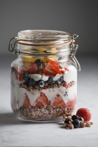 Borcan de sticla Kilner cu capac, 1 L, design patrat, etans - Img 8