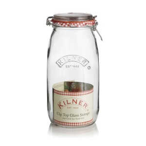 Borcan de Stocare Kilner Runder Clip Top, 3L, Set de 6 - Img 1
