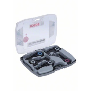 Bosch Professional 6 buc. Set de panze de ferastrau cu plonjare Starlock (pentru lemn, metal si multi-materiale, accesorii multi-unelte)