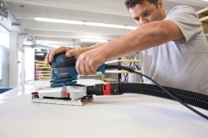 Bosch Professional GSS 280 AVE (300 wati, inclusiv maner suplimentar, 1x foaie de slefuit C470, 1x foaie de slefuit C470, 1x foaie de slefuit C470, L-BOXX) - Img 4