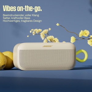 Bose New SoundLink Plus: boombox Bluetooth, difuzor wireless de exterior cu o durata de viata a bateriei de pana la 20 de ore, Citrus Yellow - Editie limitata - Img 3