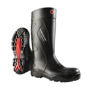 Botine de protectie Dunlop Purofort Full Safety, waterproof, negru, marimea 41