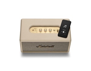 Boxa Bluetooth Marshall Stanmore III - Creme, Sunet Imersiv, Design Eco - Img 6