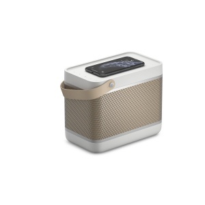 Boxa portabila Bang Olufsen Beolit 20 Grey Mist Bluetooth sunet 360deg si functie Qi - Img 3