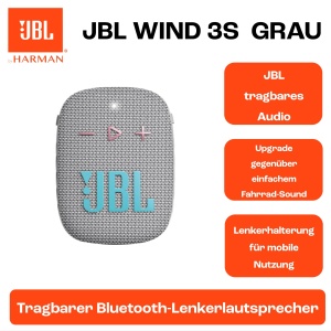 Boxa portabila JBL Wind 3S - IP67, Bluetooth 5.0, 5W RMS, gri - Img 6