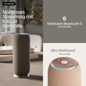 Boxa portabila Motorola Moto Sound Flow cu tehnologie Bose, 30W, IP67, Pantone Warm Taupe - Img 3