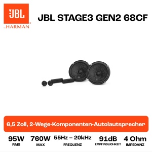 Boxe auto JBL Stage3 Gen2 165mm 2-Wege 95W RMS - Img 6