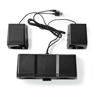 Boxe Gaming NEDIS 2.2, 48W, USB, 3.5mm, Negru - Img 7
