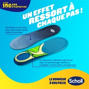 Branturi sport Scholl GelActiv pentru barbati, GelWave, marimi 40-46.5, confort si amortizare - Img 5