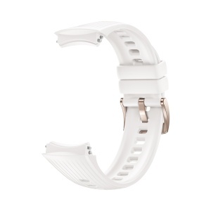 Bratara pentru Ceas Inteligent HUAWEI WATCH 5, Fluorelastomer, Alb - Img 2