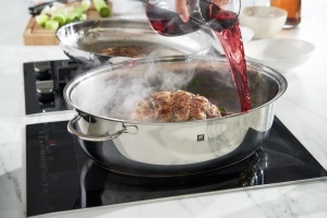 Bratara ZWILLING Plus 38 cm, 8.5 L, Inox, Inductie si Cuptor - Img 4