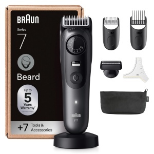 Braun Series 7 BT7525 Trimmer barba 120 min autonomie Gri