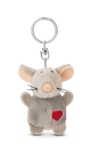 Breloc NICI Mouse cu Inima 5cm Design Modern si Functional