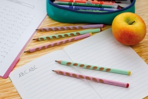 Bricheta STABILO EASYgraph pentru stangaci, ergonomica, HB, 8 culori - Img 5