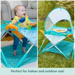 Bright Starts Disney Baby Findet Nemo Pop N Jump Activitate Portabila pentru Bebelusi 6-12 Luni - Img 5