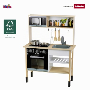 Bucatarie de Jucarie Theo Klein 7187 Miele, Alb, cu Sunet si Lumini, 70x30x91 cm - Img 6