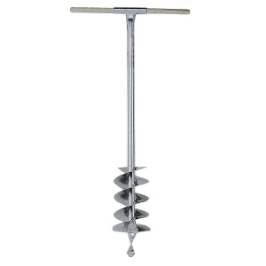 Burghiu pentru pamant Kerbl 44484, diametru 70 mm, constructie robusta