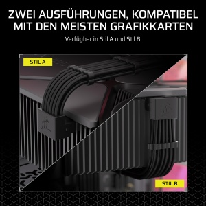 Cablu GPU Corsair 90 12V-2x6 pentru NVIDIA GeForce RTX, Ultra-Flexibil, 600W - Img 3