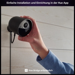 Cablu prelungitor USB 3m pentru camere Philips Hue Secure, exterior, negru - Img 3