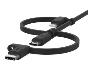Cablu Universal Belkin 3-in-1, USB-C, Lightning, Micro-USB, 1 m