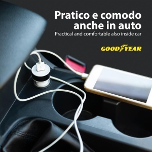Cablu USB Lightning Goodyear 100cm pentru iPhone 14-13-12-11, viteza mare de transfer - Img 7