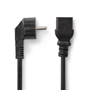 Cablul de alimentare Nedis IEC-320-C19, 2.00 m, Negru, PVC - Img 2