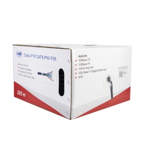 Cablul de retea PNI FTP CAT6 - 305 m, 1000 Mbits, cablu ecranat - Img 2