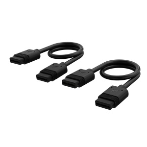 Cabluri Corsair iCUE LINK - Negru, 5 mm, pentru ventilatoare si AIO - Img 3