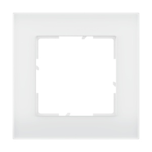Cadru SEANO Natura Legrand, 1-fach, Alb Sticla, Design Elegant - Img 2