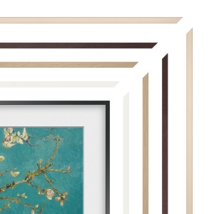 Cadru TV Samsung The Frame, 32 inch, Modern, Sandgold, Magnet - Img 7