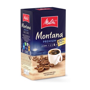 Cafea Filtrata Melitta Montana Premium, 500g, 100 Arabica, Rosteala Intensa