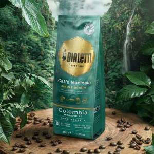 Cafea Macinata Bialetti Single Origin Colombia 100 Arabica 200g Rostrung Medie - Img 3