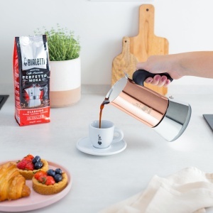 Cafetiera Bialetti New Venus Bronze 4 cesti otel inoxidabil compatibila inductie - Img 6