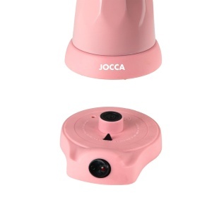 Cafetiera electrica Jocca 6 cesti design modern roz functie de mentinere a caldurii - Img 3